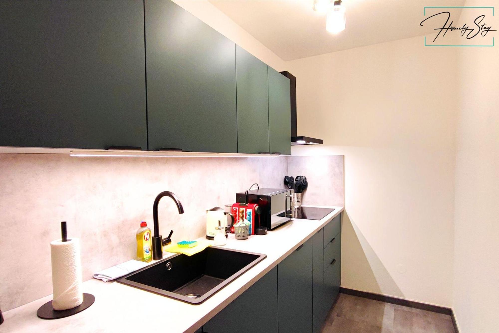 Homely Stay Serenity Greens - Stylisch Studio-Apartment With Kitchen - 10 Min To Central Station, Pet Friendly Munich Exterior photo